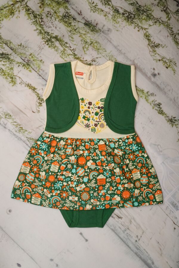 Cute Coat Frock Set